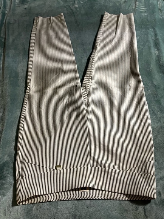 Anne Klein Pants - Woman’s Slim Stripe Dress Pants in White and Black MAKE AN OFFER